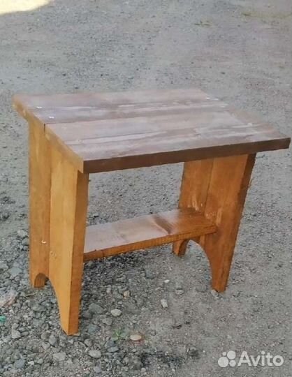 Деревянная Скамейка, табурет