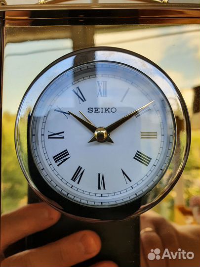 Настольные часы с боем seiko