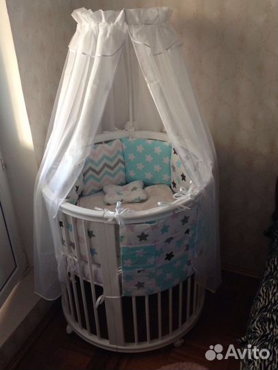 Детская кроватка-трансформер Premium Baby