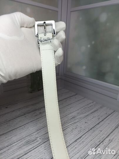 Ремень Ysl женский натуральная кожа премиум люкс