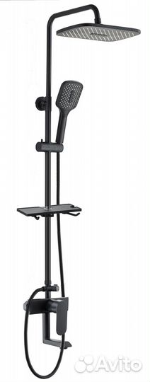 Душевая система со смесителем Voda арт. VST112Blac