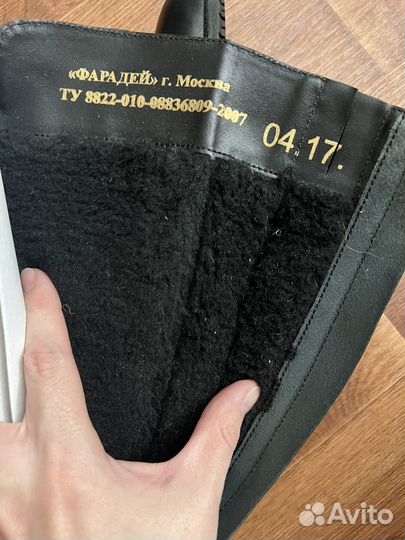 Сапоги женские зимние натуральная кожа размер 40