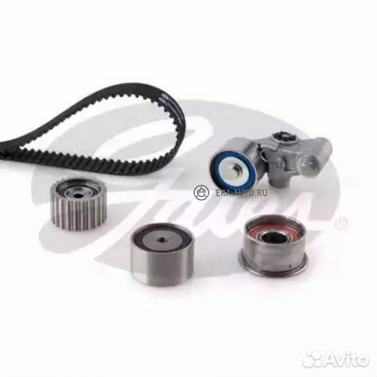 Gates K015537XS Ремень грм (223 зуб., 27mm) + 4 ролика 7883-11253