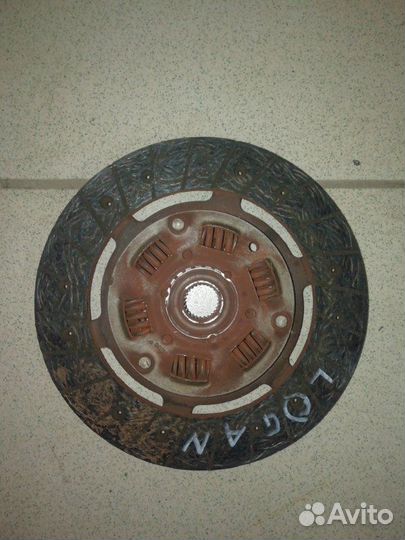 Диск сцепления Renault Logan седан K7M710 2008