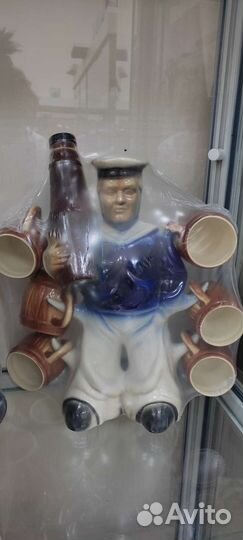 Штоф, пожарный,моряк,капитан