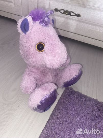 Плюшевая игрушка единорог