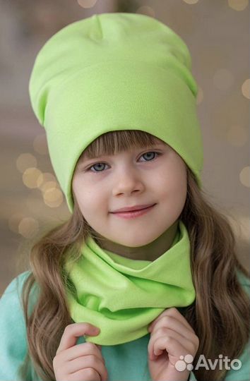 Новые шапка и снуд 48-50