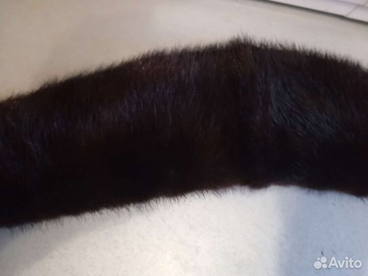 Меховой воротник норка