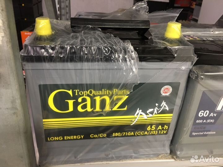 Аккумулятор Ganz Asia 65ач