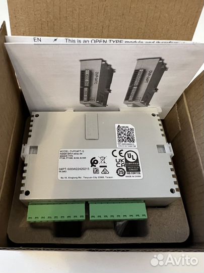 Модуль Delta dvpo4pt-S