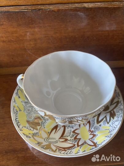 Чайная пара фарфор СССР