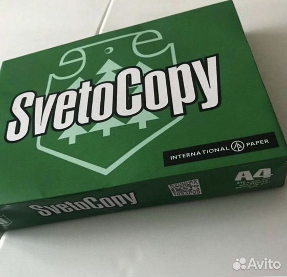 Офисная бумага a4 svetocopy