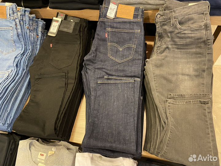 Джинсы Levis новые с бирками 512 502 501