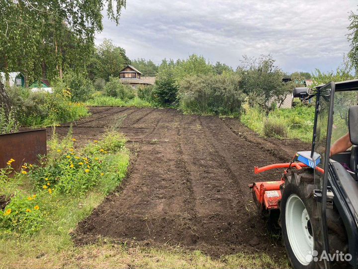Вспашка земли