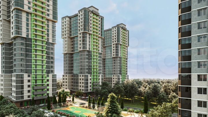 Квартира-студия, 23,3 м², 24/24 эт.