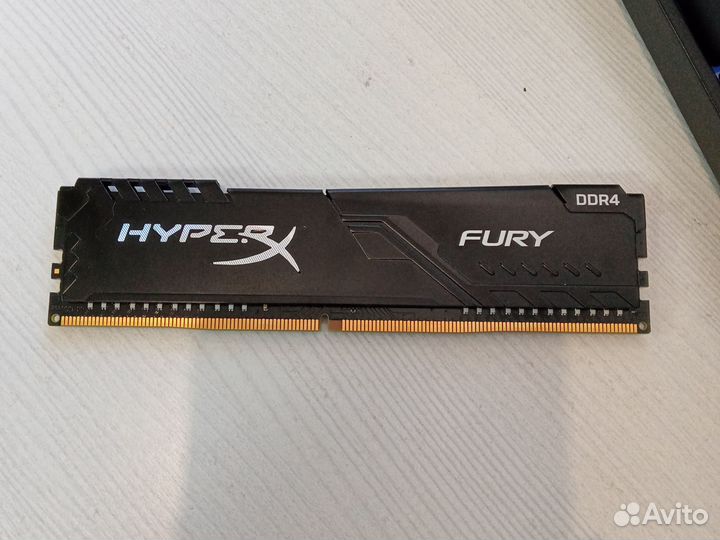 HyperX fury Black HX424C15FB3/8 8 гб