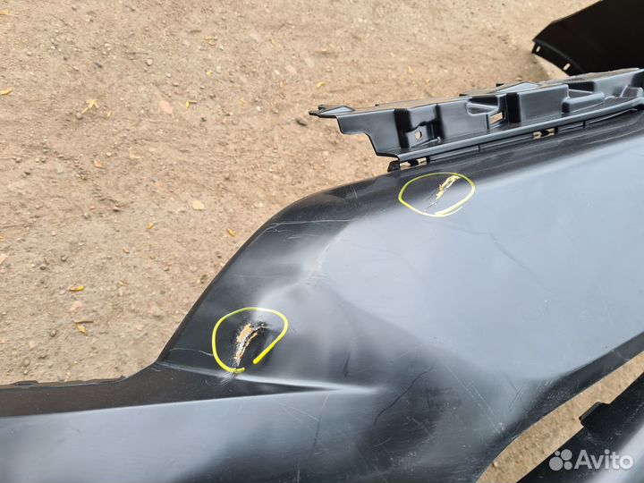 Toyota Rav4 Xa40 бампер передний 2015-2019