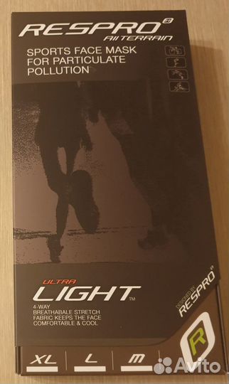 Маска респиратор Respro UltraLight sand (размер S)