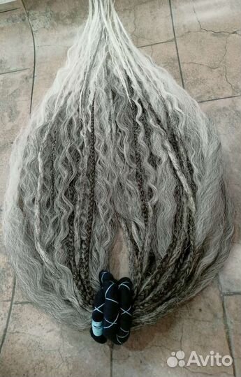 Комплект декос дред локонов новый