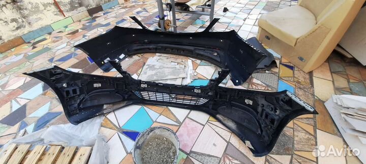 Бампер передний и задний мерседес