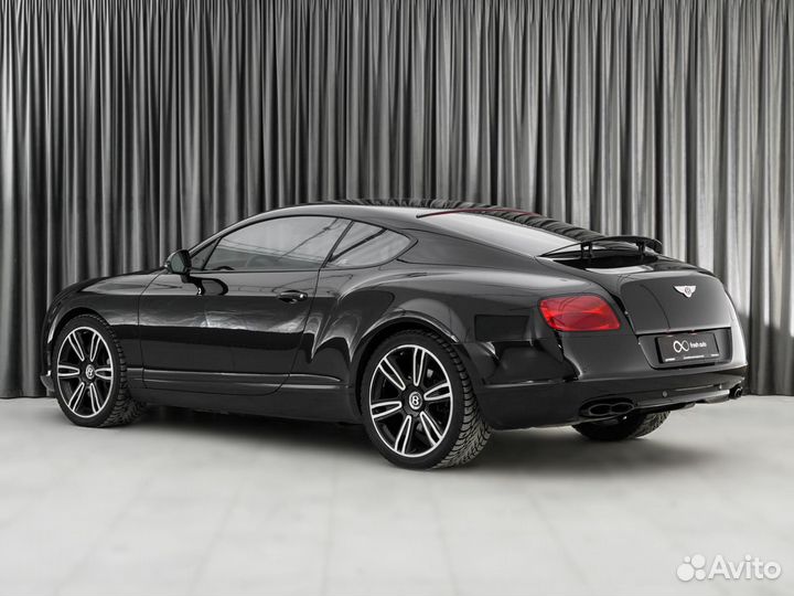 Bentley Continental GT 4.0 AT, 2013, 82 448 км