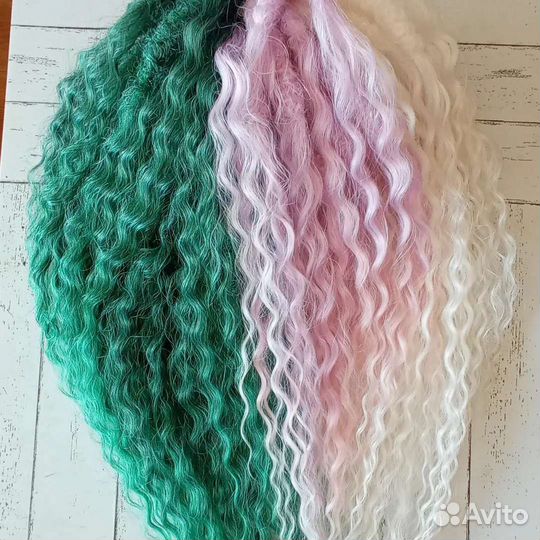 Афрокудри пуш-ап, дредокудри, афрокосы