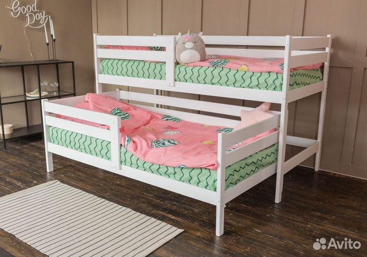 Двухъярусная кровать выдвижная