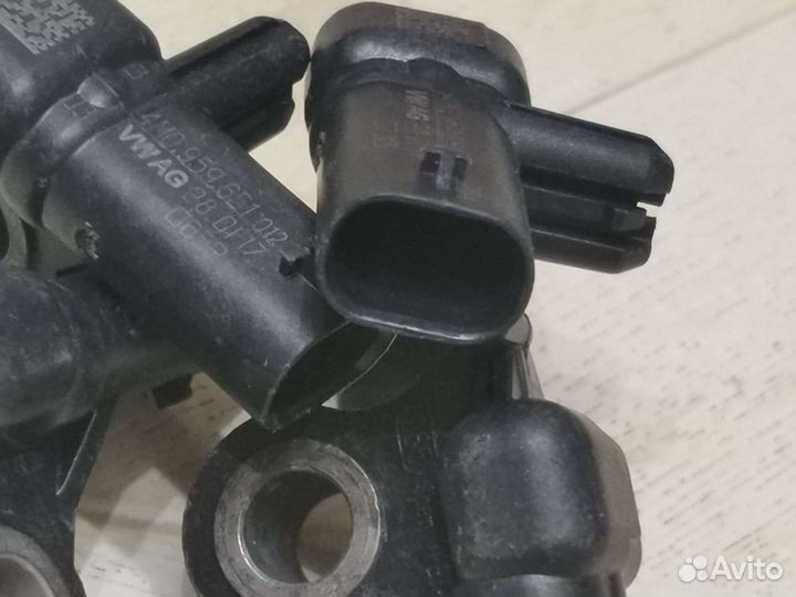 Audi Q7 4M Датчик удара передний