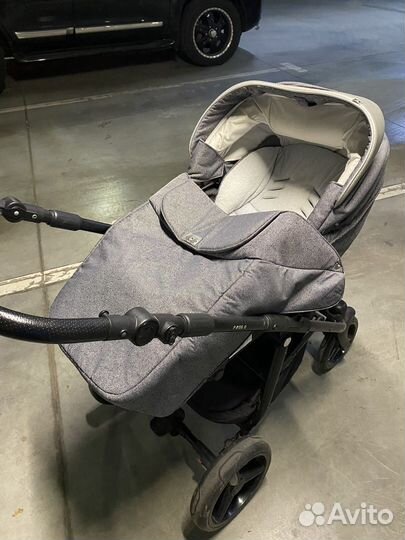 Детская коляска 3 в 1 adamex