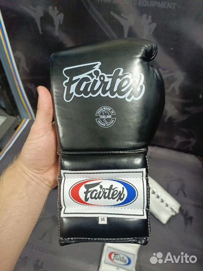 Боксерские перчатки Fairtex BGL7 black