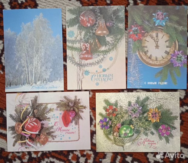 Открытки СССР чистые