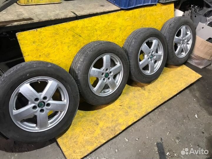 Диск колесный литой Skoda Octavia A4