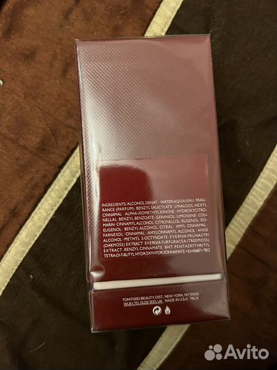 Духи tom ford lost cherry