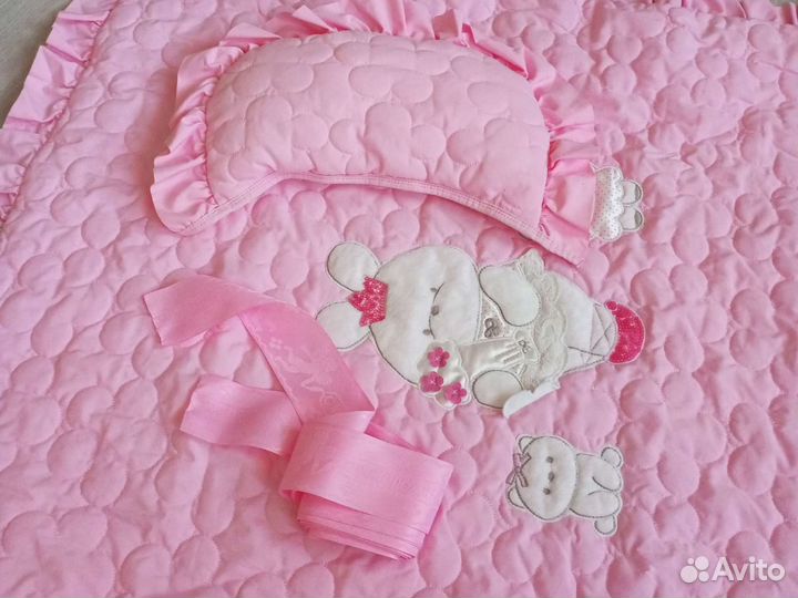 Детское одеяло и конверт на выписку