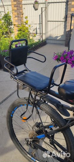 Детское сидение (кресло ) на багажник велосипеда