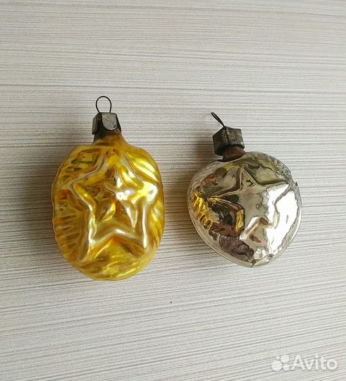 Елочные игрушки ретро