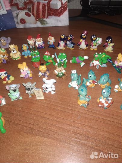 Игрушки из киндера 90х