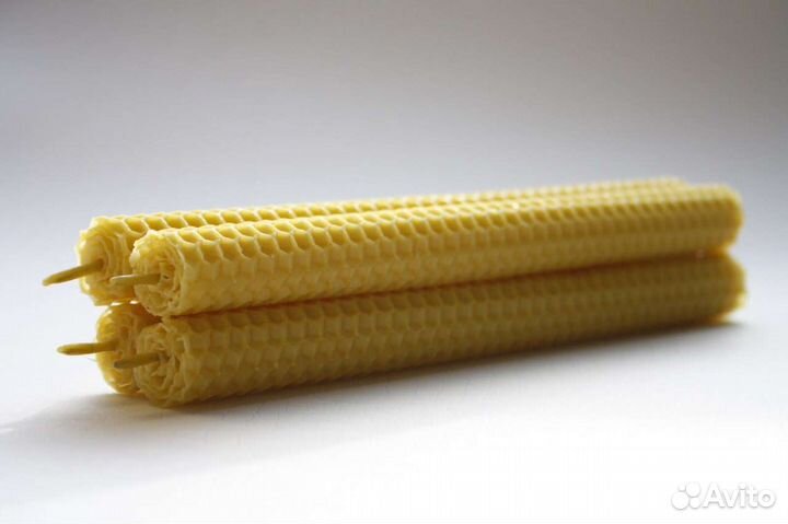 Свеча восковая столовая