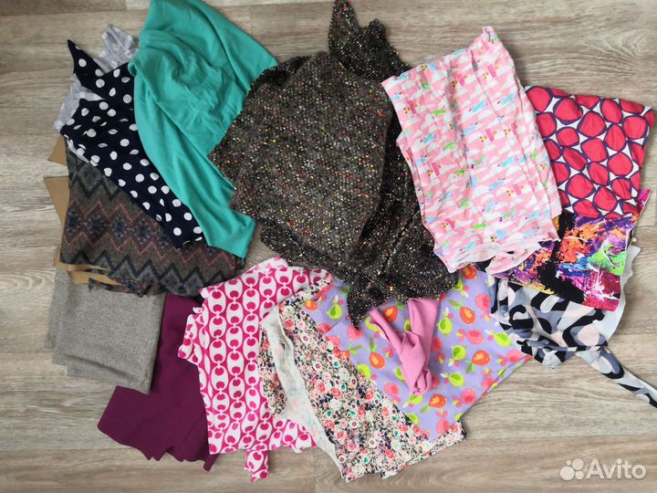 Ткани трикотаж остатки