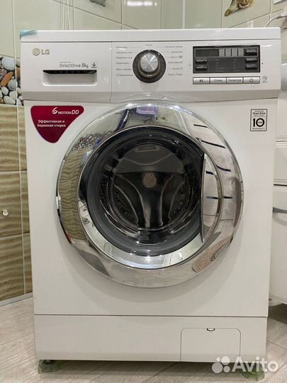 Стиральная машина бу lg 8 кг
