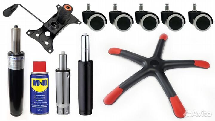 Газлифты для Компьютерных и Офисных кресел