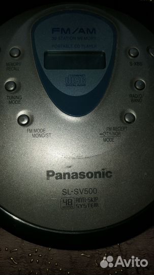 Panasonic sl-sv500 сд мр3 плеер идр