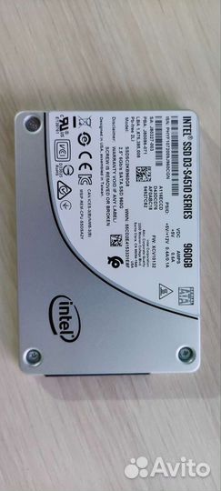 SSD Intel D3-S4510 Series 960GB