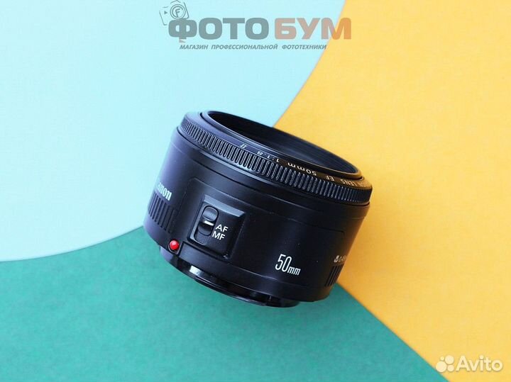Объектив Canon EF 50mm f1.8 II
