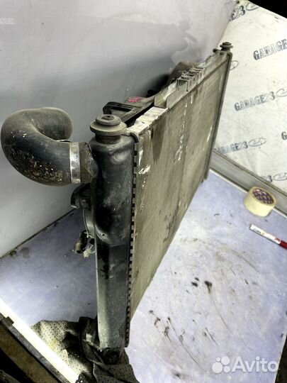 Радиатор основной + вентилятор Chevrolet Lanos