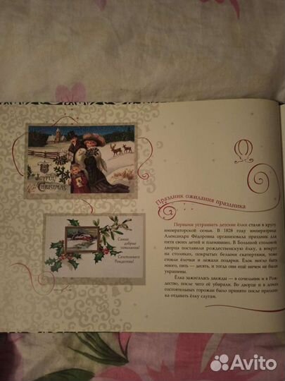История новогодней ёлки. Альбом для семейного чтен