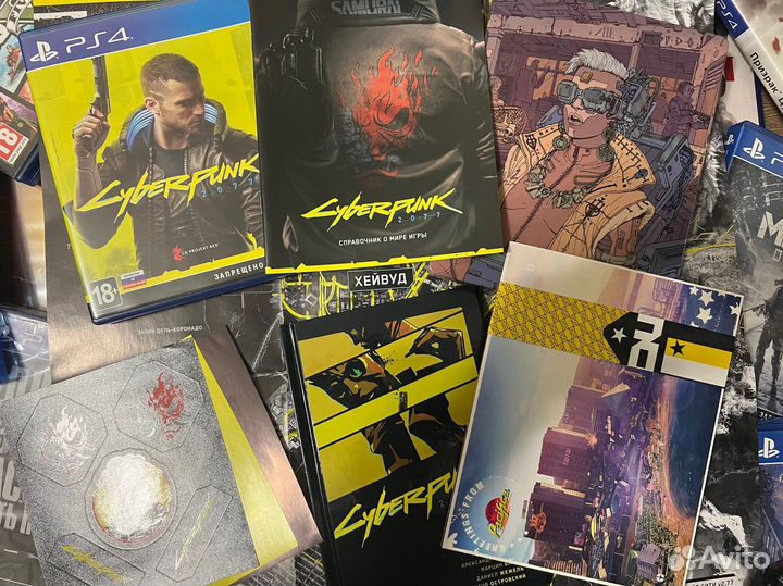 Игра Cyberpunk 2077 Steelbook+Comicbook.Voodoo PS4
