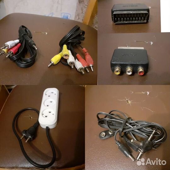 Переходник, тюльпаны, кабеля, адаптеры