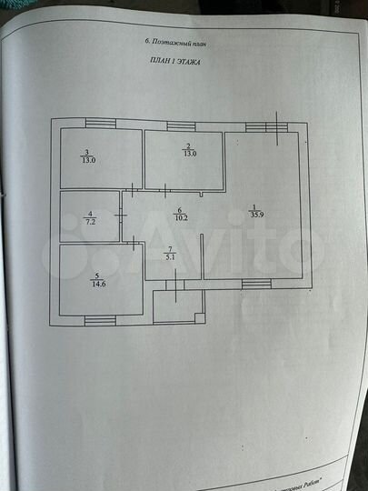 Коттедж 100 м² на участке 10 сот.
