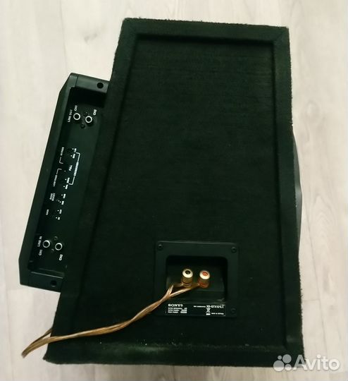 Сабвуфер и усилитель